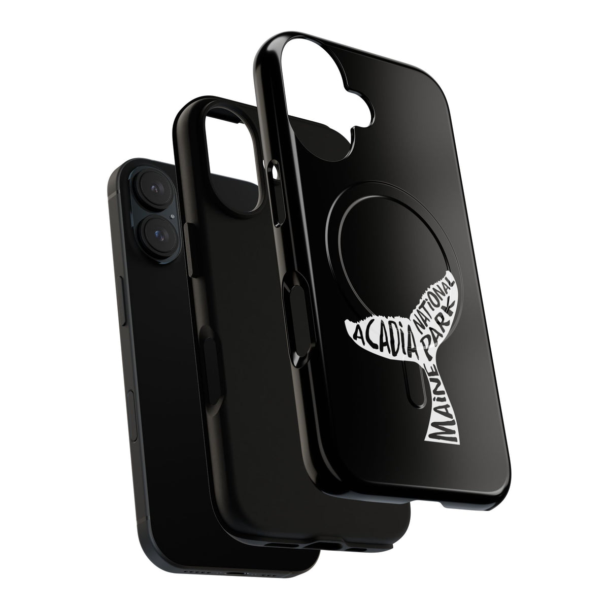 Acadia National Park iPhone Case with MagSafe - Humpback Whale Tail Design