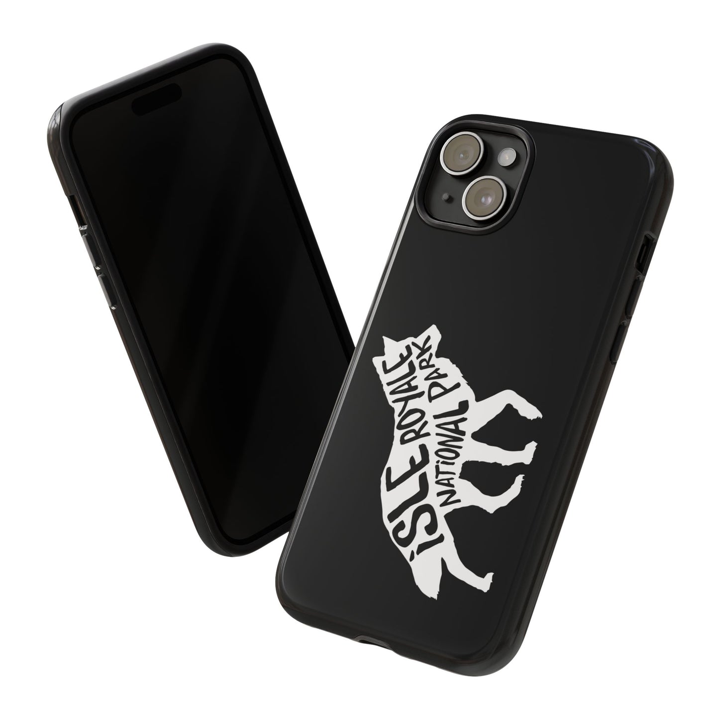 Isle Royale National Park Phone Case - Wolf Design