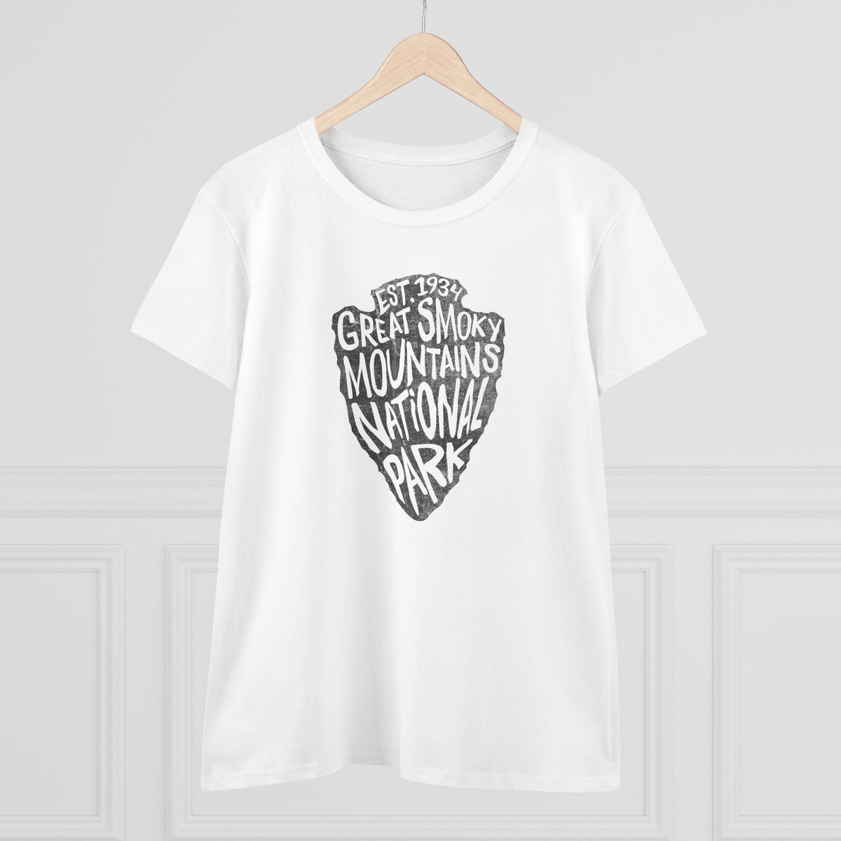 Great Smoky Mountains National Park Women's T-Shirt - Arrowhead Design