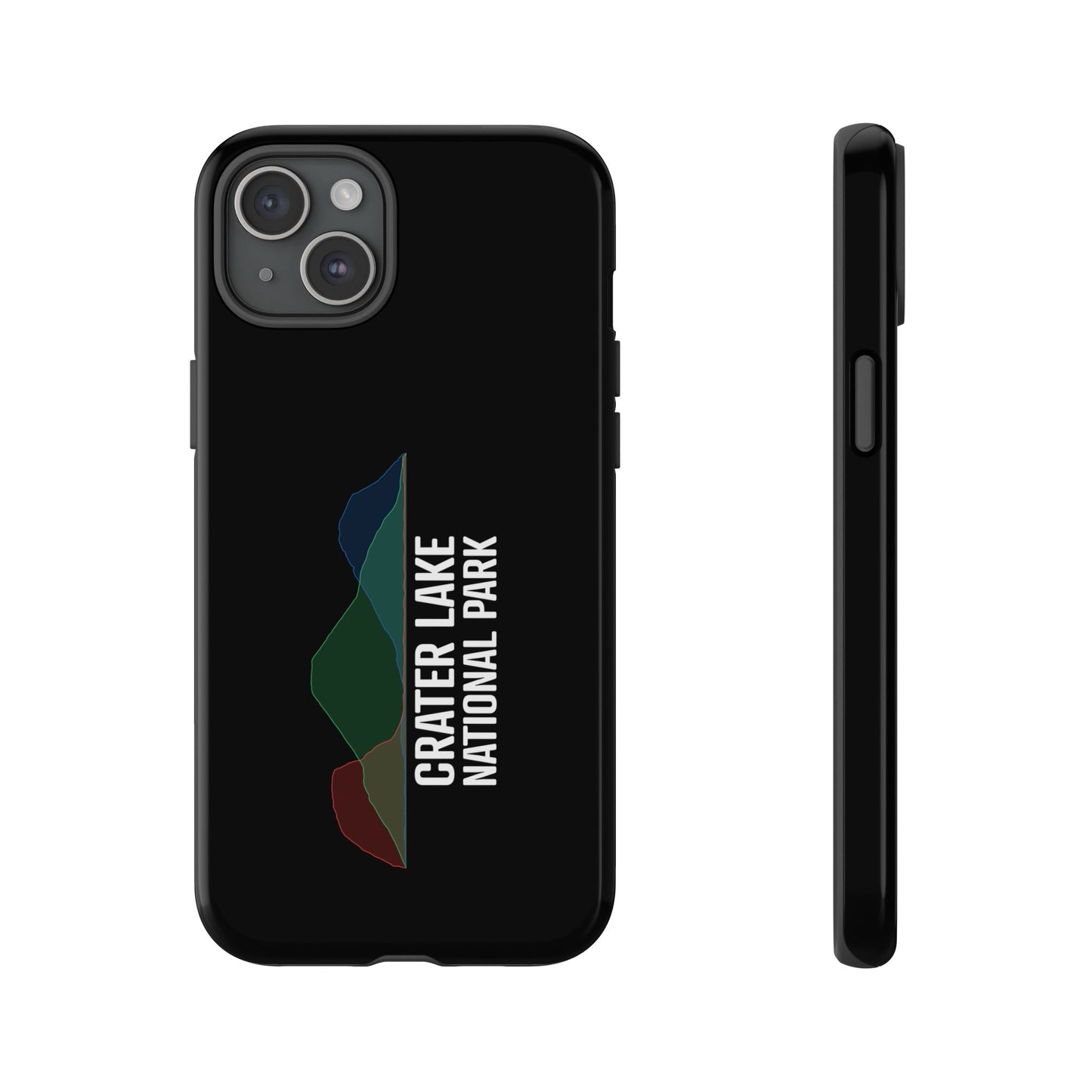 Crater Lake National Park Phone Case - Histogram Design