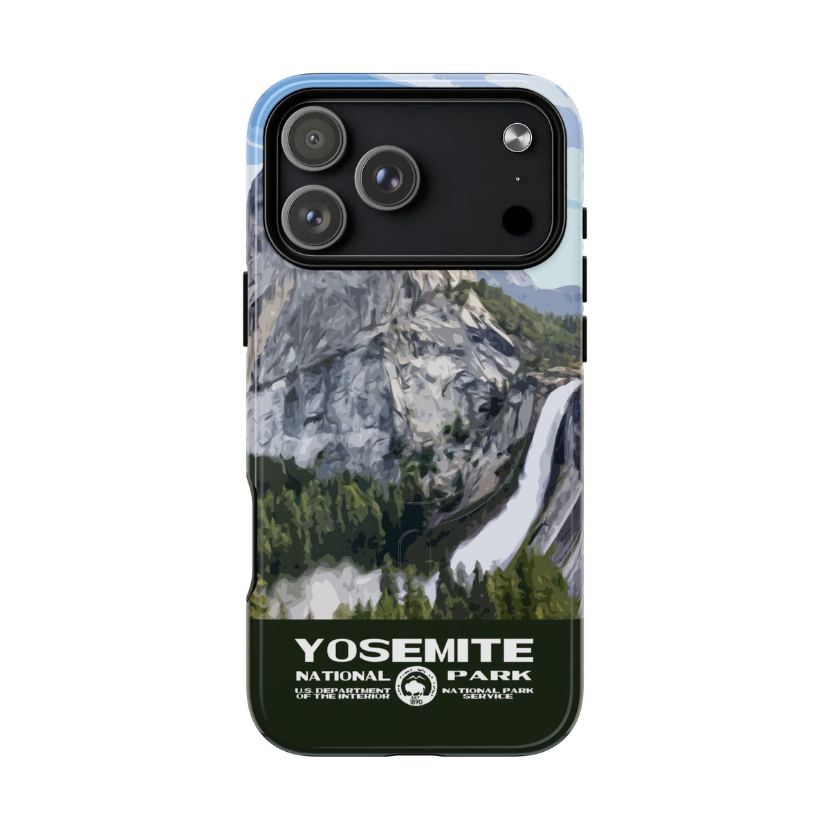 Yosemite National Park iPhone Case with MagSafe - Nevada Fall