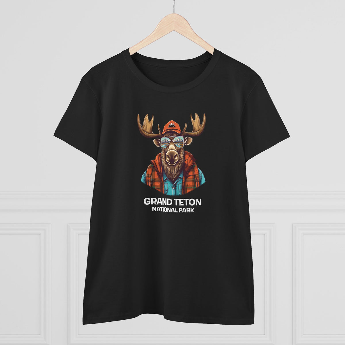Grand Teton National Park Women's T-Shirt - Cool Moose