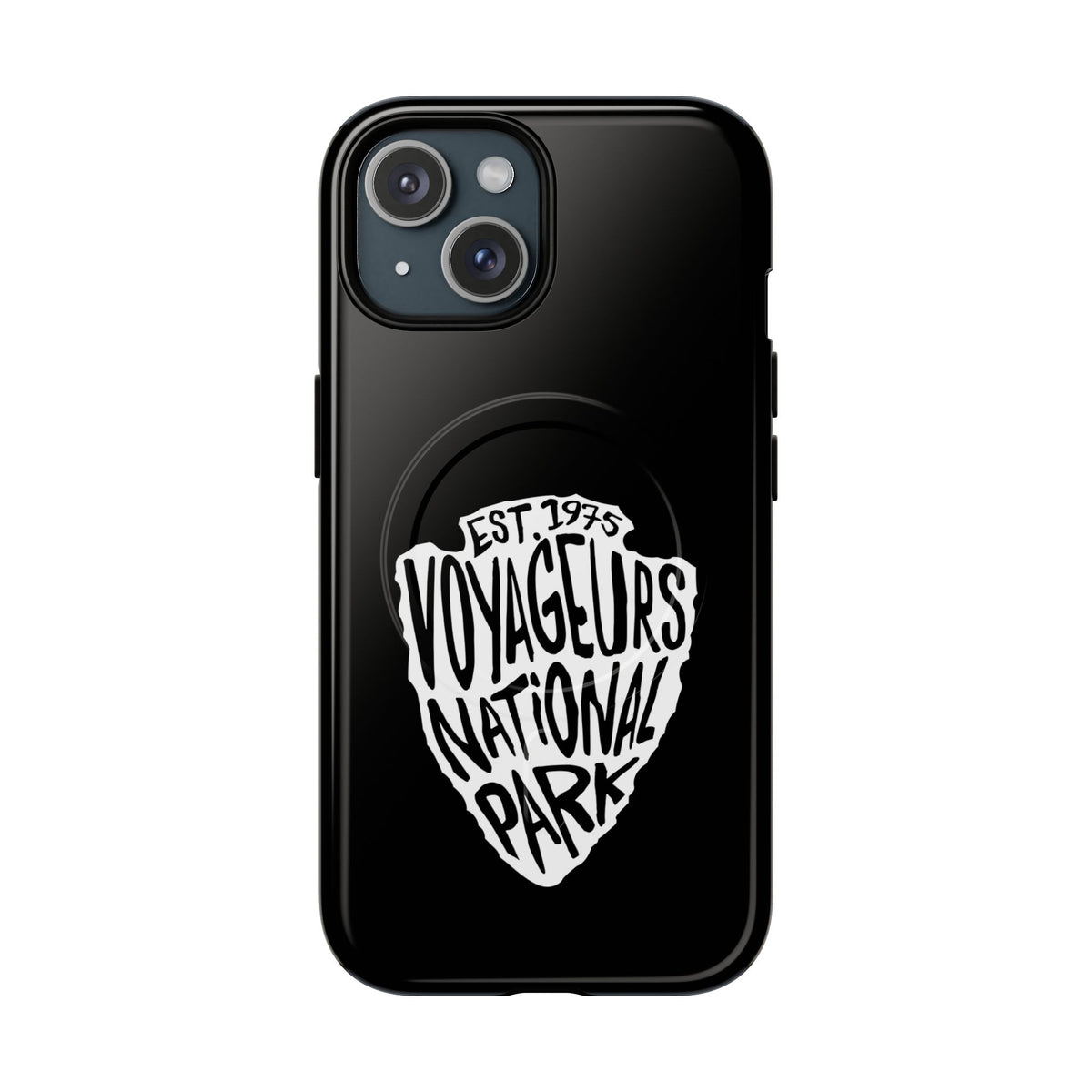 Voyageurs National Park iPhone Case with MagSafe - Arrowhead Design