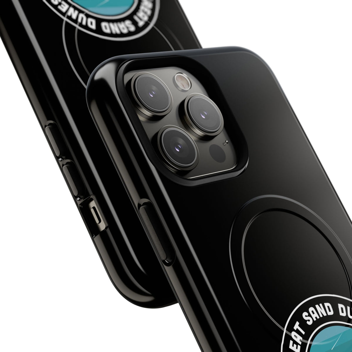 Great Sand Dunes National Park iPhone Case with MagSafe - Round Emblem Design