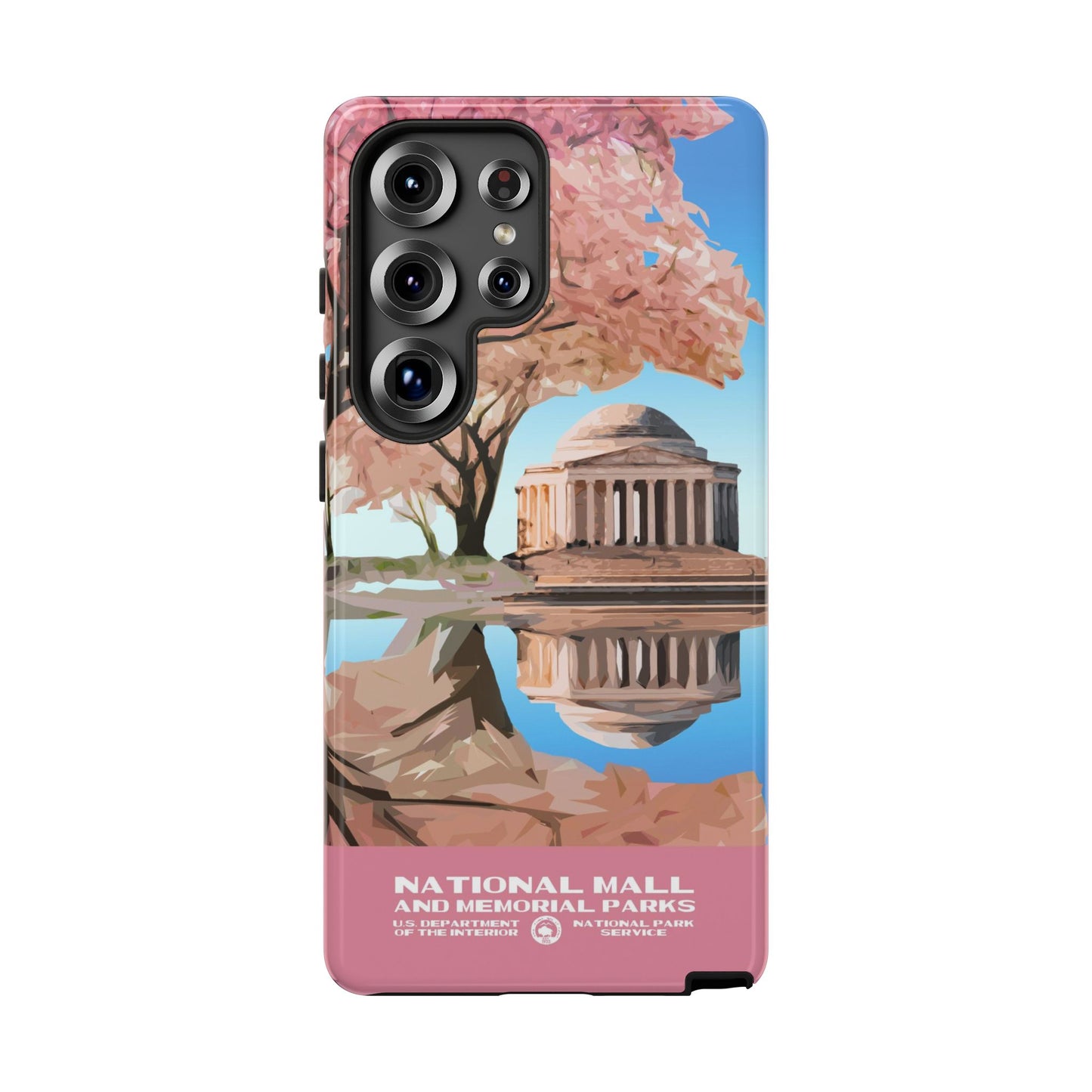 National Mall Washington DC WPA Phone Case