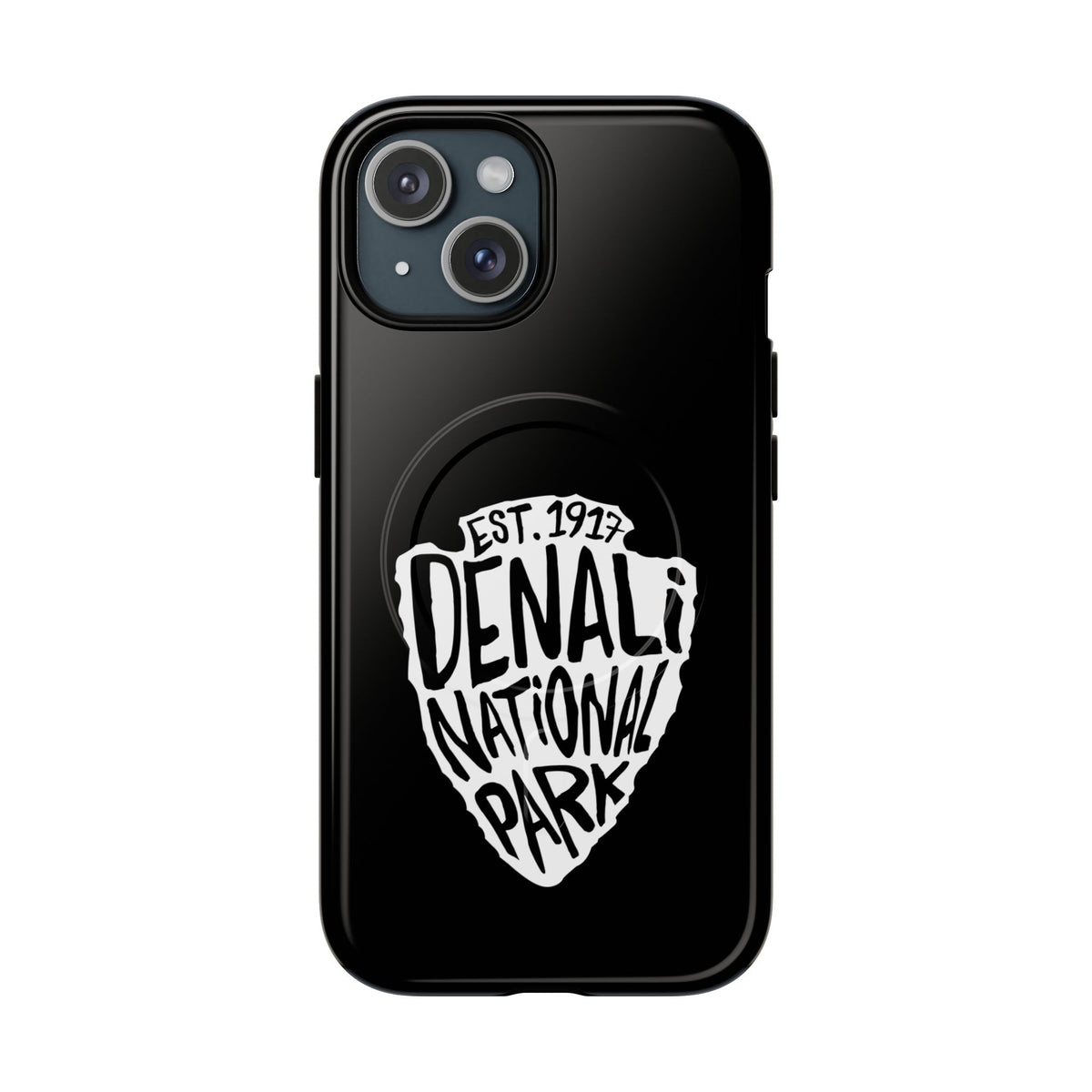 Denali National Park iPhone Case with MagSafe - Arrowhead Design