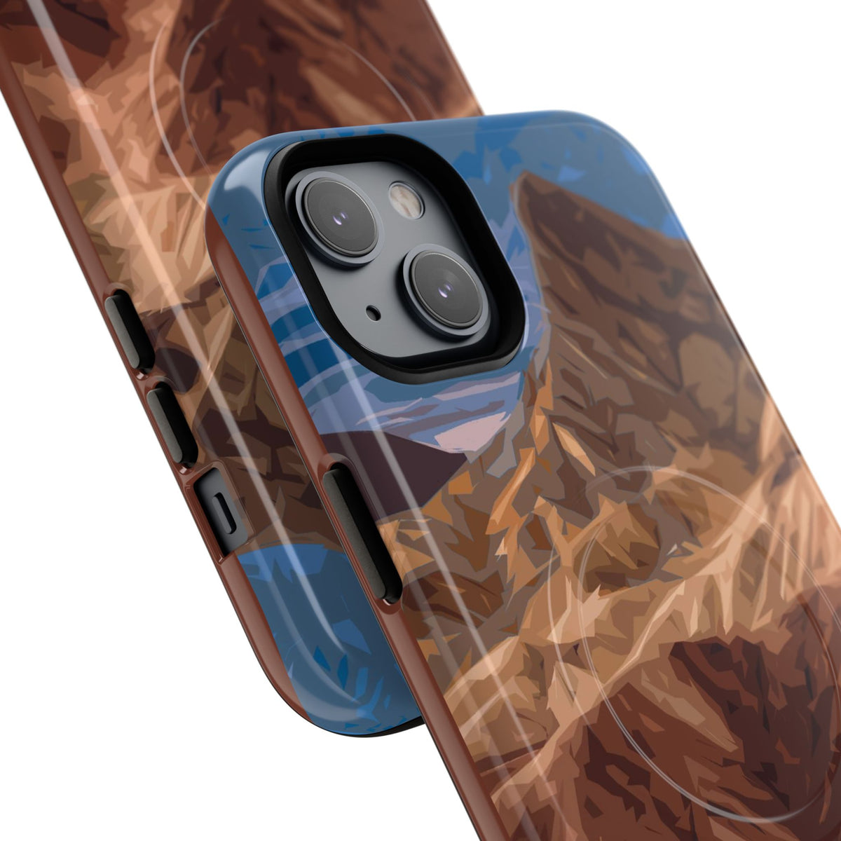 Death Valley National Park iPhone Case with MagSafe - Zabriskie Point