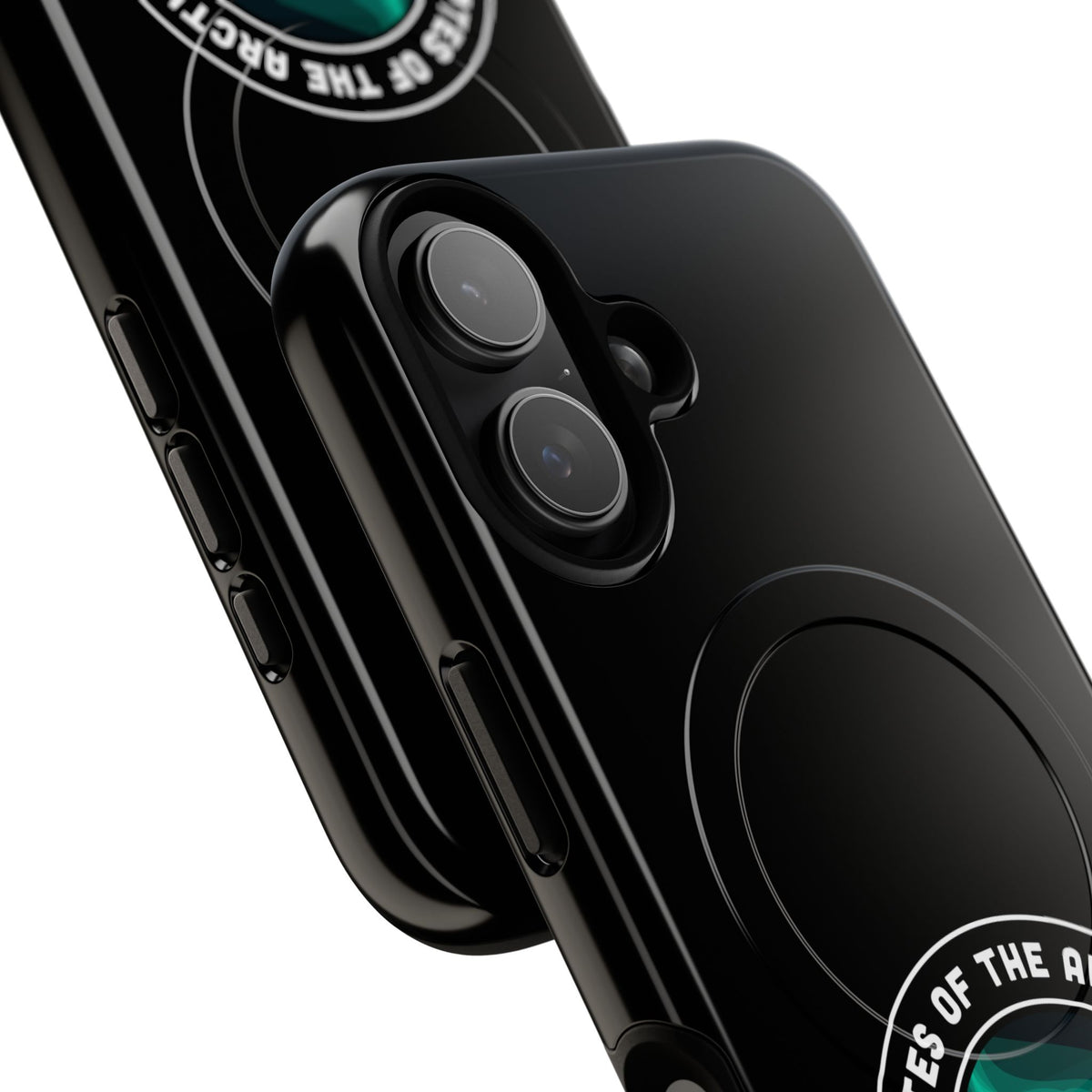 Gates of the Arctic National Park iPhone Case with MagSafe - Round Emblem Design