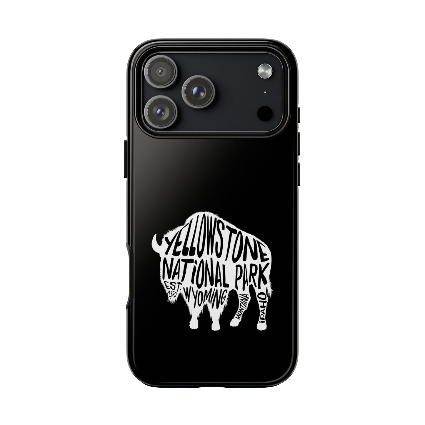 Yellowstone National Park Phone Case - Bison Design