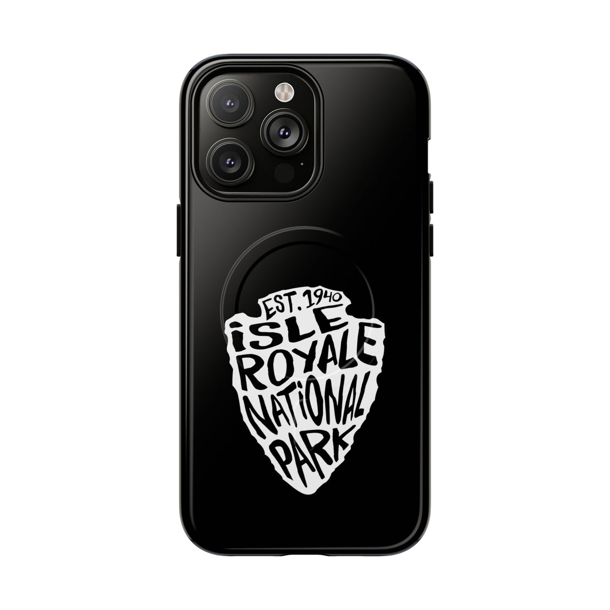 Isle Royale National Park iPhone Case with MagSafe - Arrowhead Design
