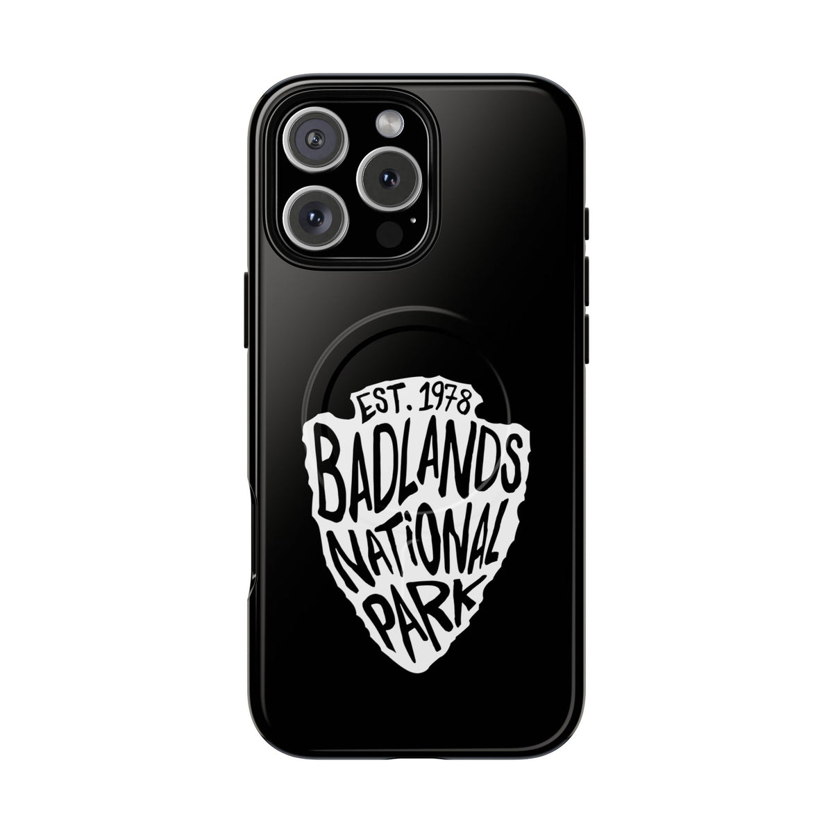 Badlands National Park iPhone Case with MagSafe - Arrowhead Design
