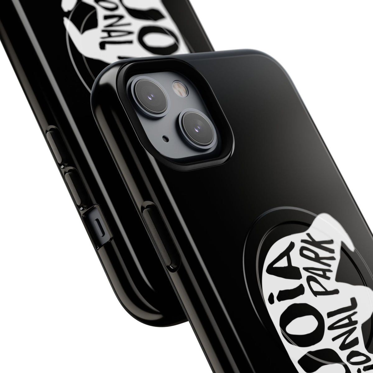 Sequoia National Park iPhone Case with MagSafe - Black Bear Design