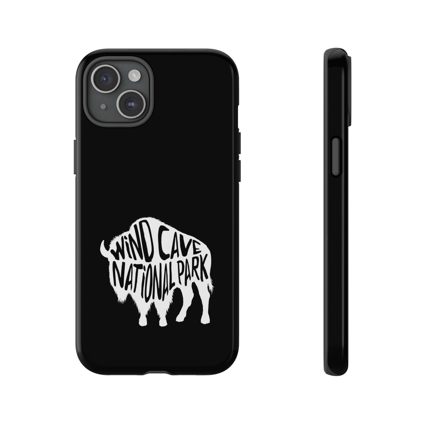 Wind Cave National Park Phone Case - Bison Design