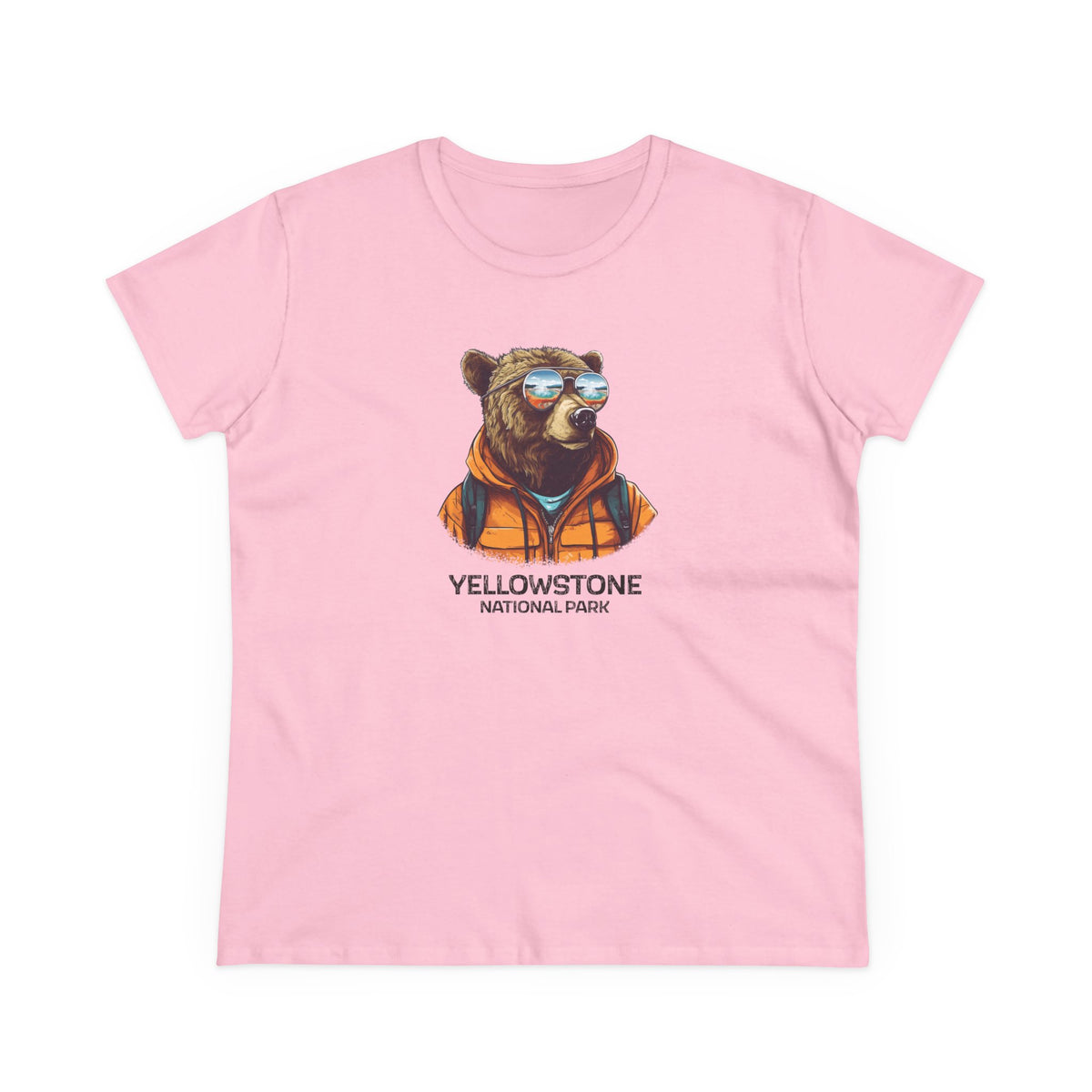 Yellowstone National Park Women's T-Shirt - Cool Grizzly Bear