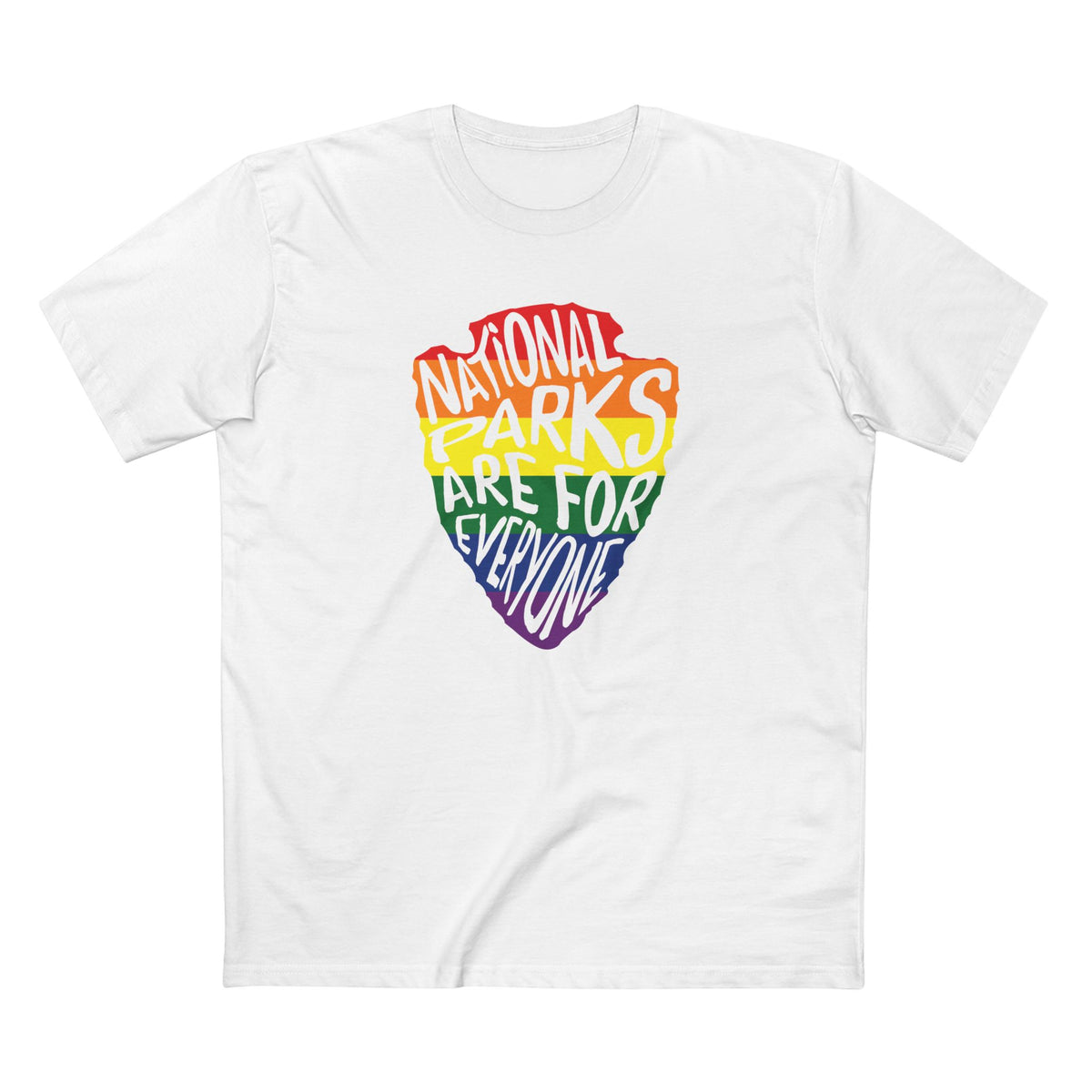 National Parks Are For Everyone T-Shirt in White