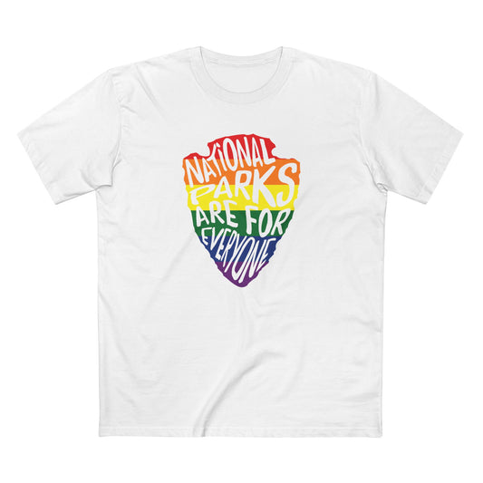 National Parks Are For Everyone T-Shirt in White