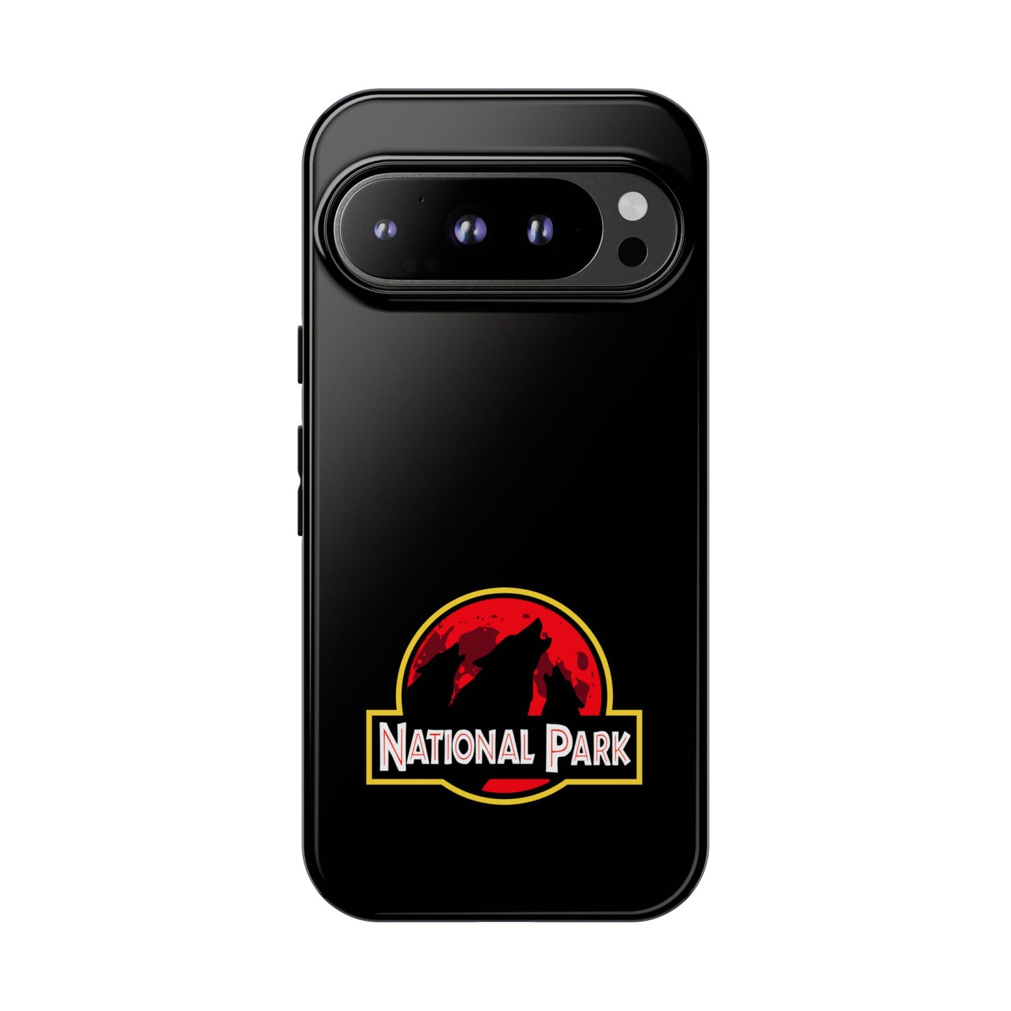 3 Wolf National Park Phone Case - Parody Logo