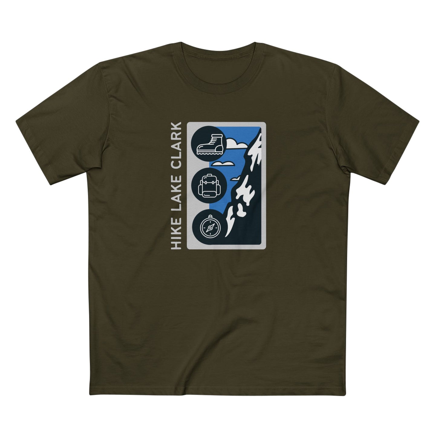 Lake Clark National Park T-Shirt - Hike Lake Clark in Army