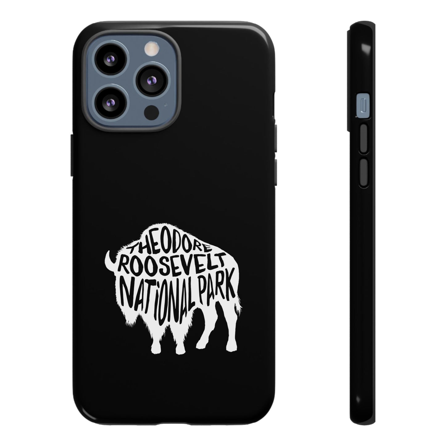 Theodore Roosevelt National Park Phone Case - Bison Design