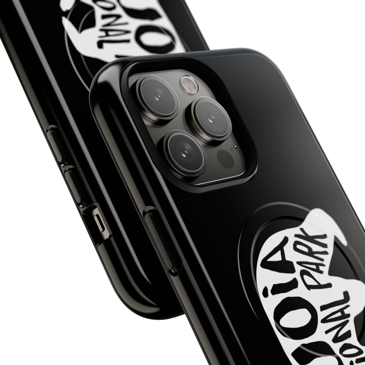 Sequoia National Park iPhone Case with MagSafe - Black Bear Design