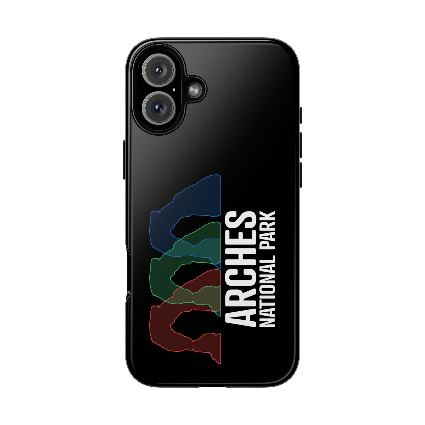 Arches National Park Phone Case - Delicate Arch Histogram Design