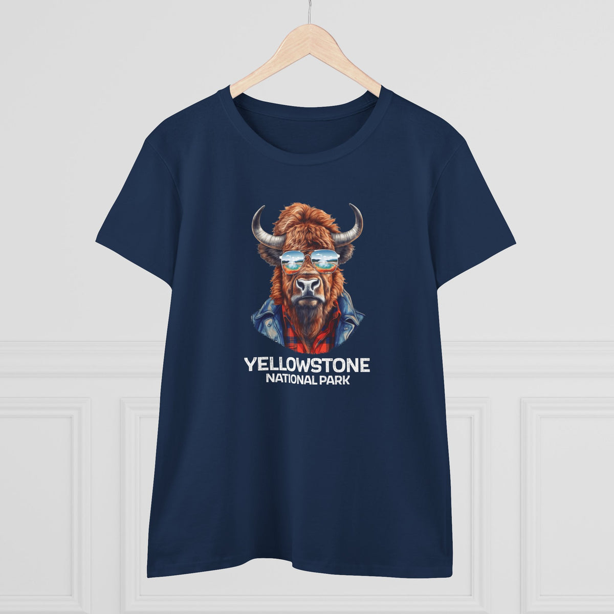 Yellowstone National Park Women's T-Shirt - Cool Bison
