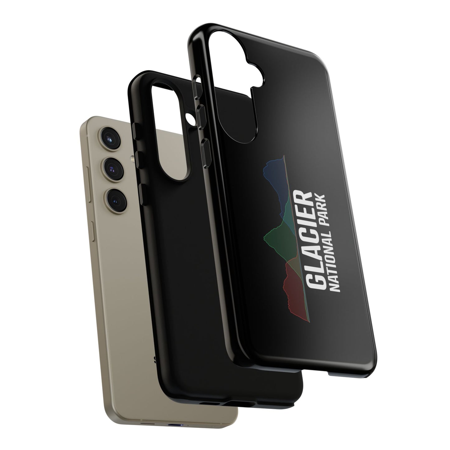 Glacier National Park Phone Case - Histogram Design