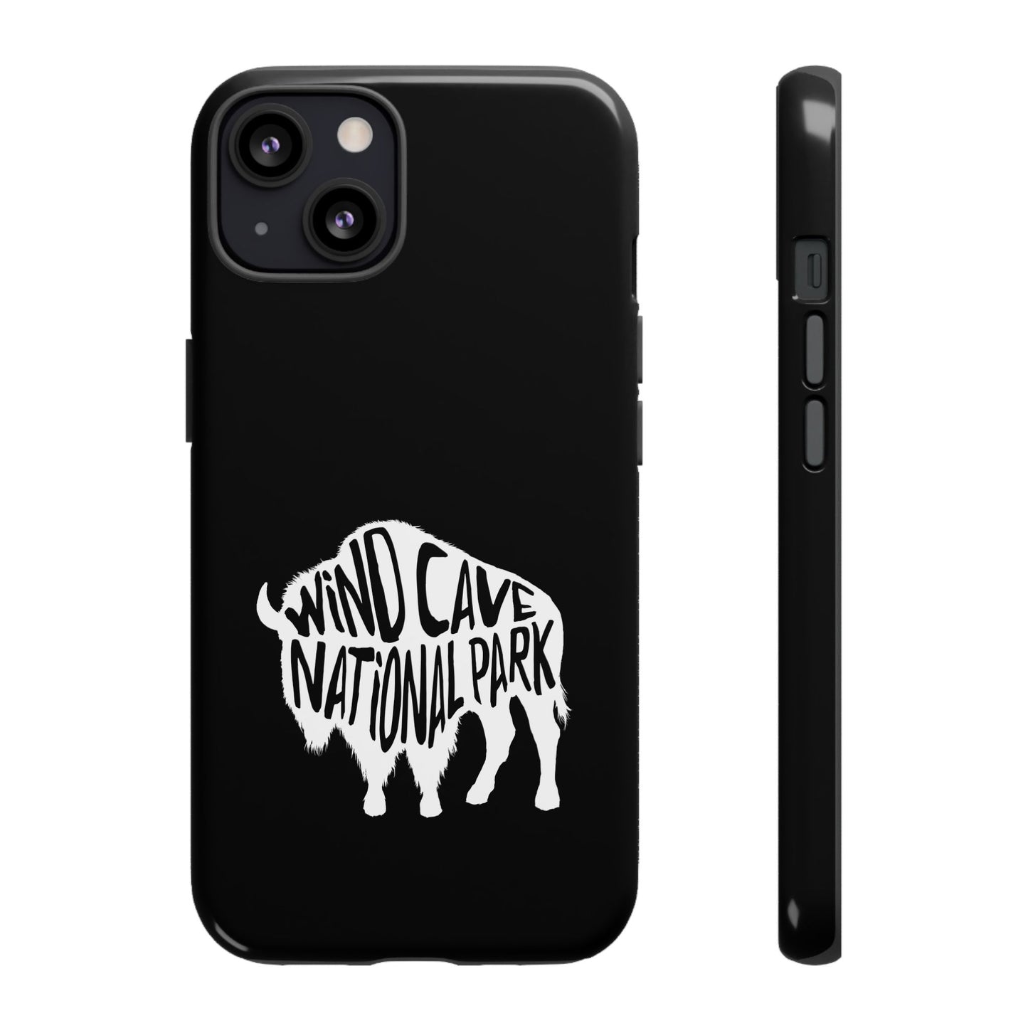 Wind Cave National Park Phone Case - Bison Design