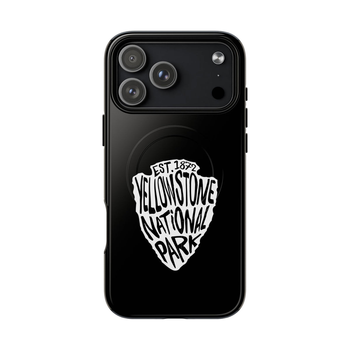Yellowstone National Park iPhone Case with MagSafe - Arrowhead Design