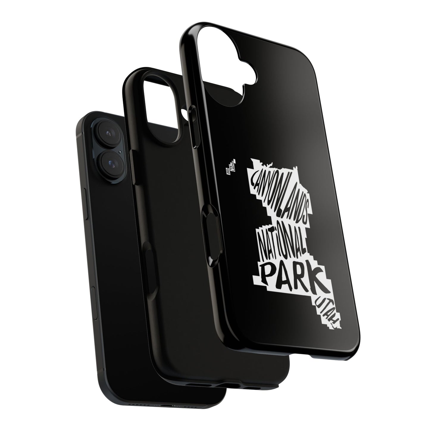 Canyonlands National Park Phone Case - Map Design