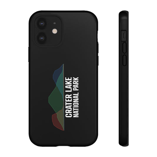 Crater Lake National Park Phone Case - Histogram Design