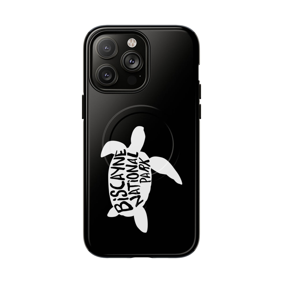 Biscayne National Park iPhone Case with MagSafe - Turtle Design