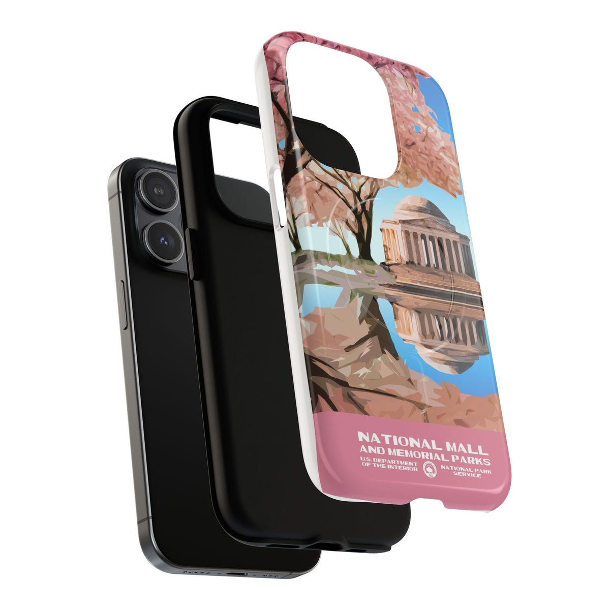 National Mall Washington DC iPhone Case with MagSafe - WPA Design