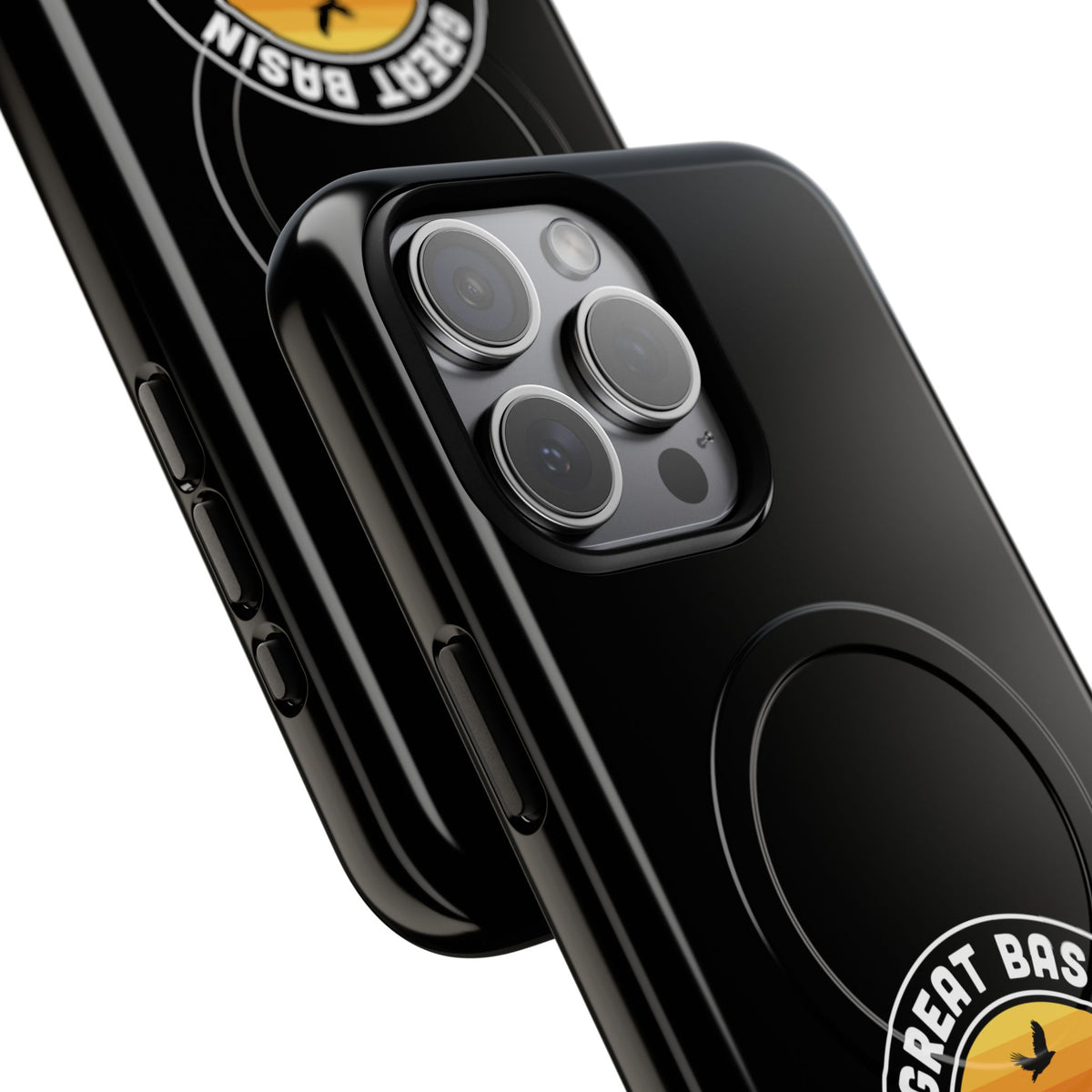 Great Basin National Park iPhone Case with MagSafe - Round Emblem Design