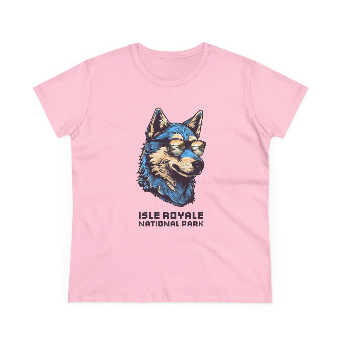 Isle Royale National Park Women's T-Shirt - Cool Wolf