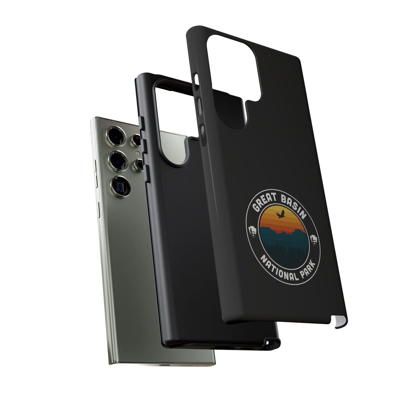 Great Basin National Park Phone Case - Round Emblem Design