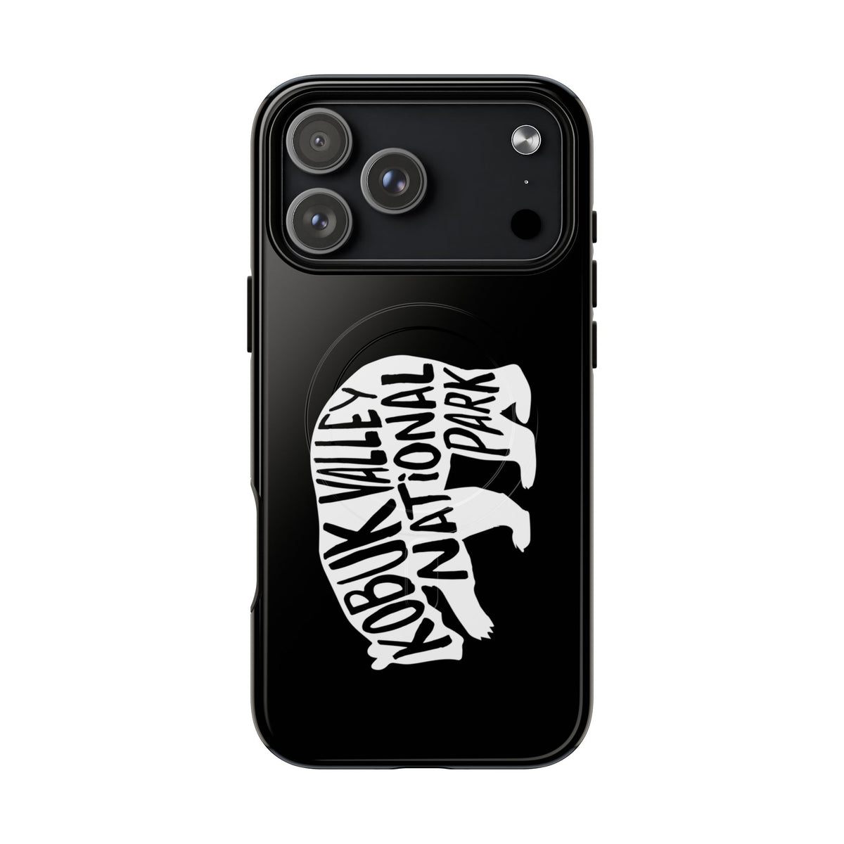 Kobuk Valley National Park iPhone Case with MagSafe - Grizzly Bear Design