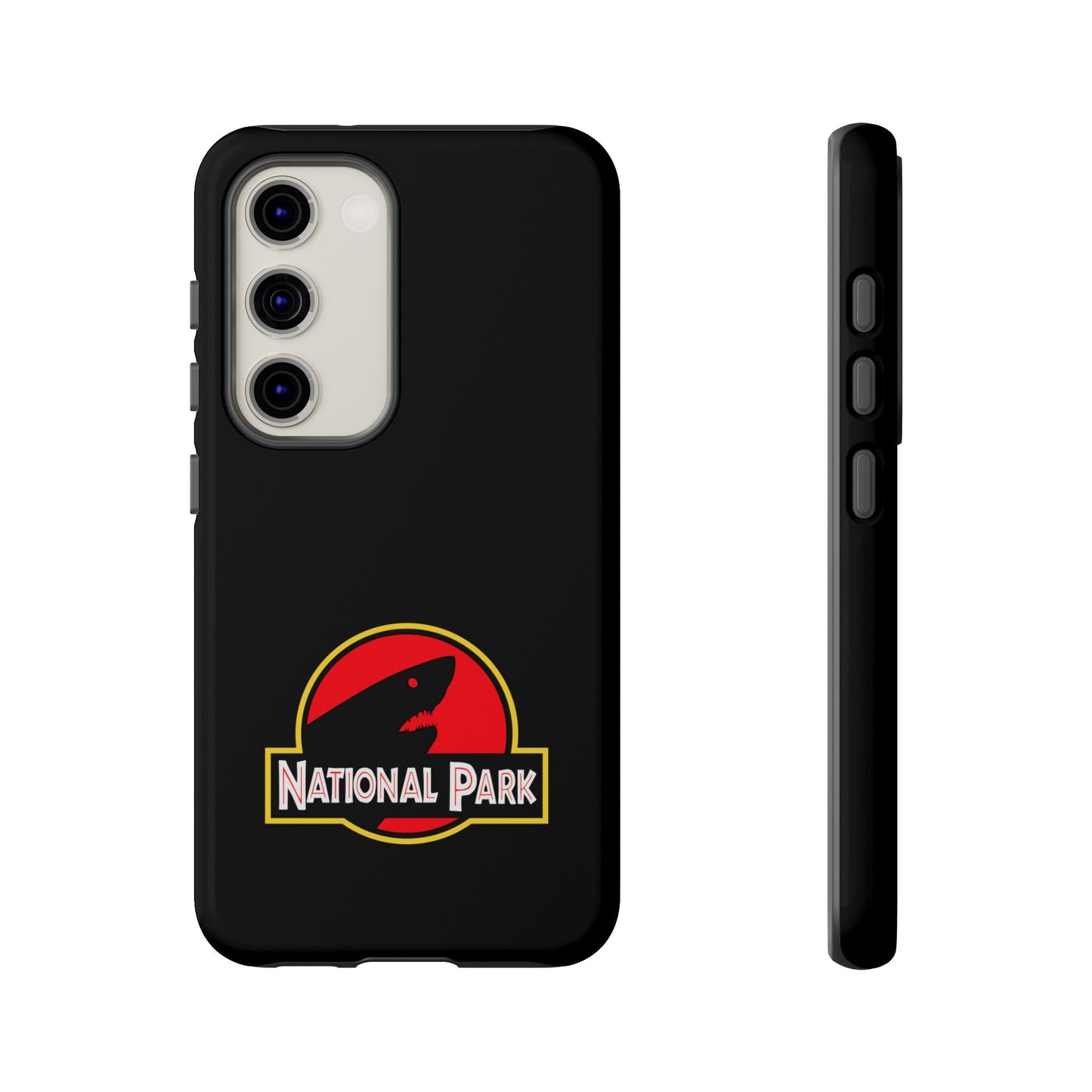 Shark National Park Phone Case - Parody Logo