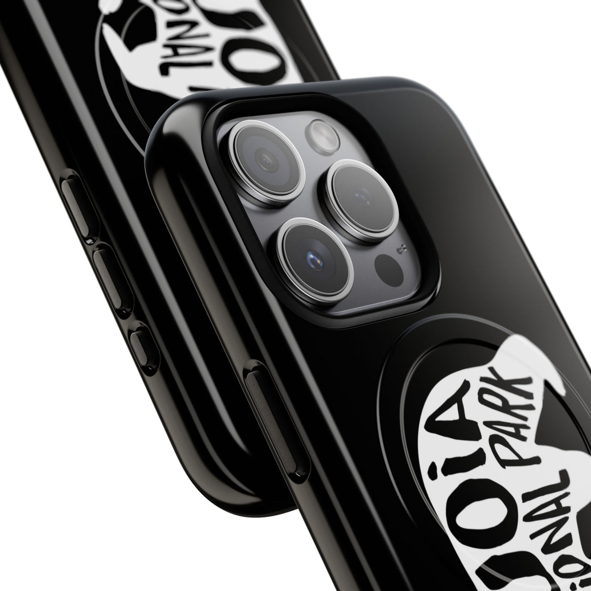 Sequoia National Park iPhone Case with MagSafe - Black Bear Design