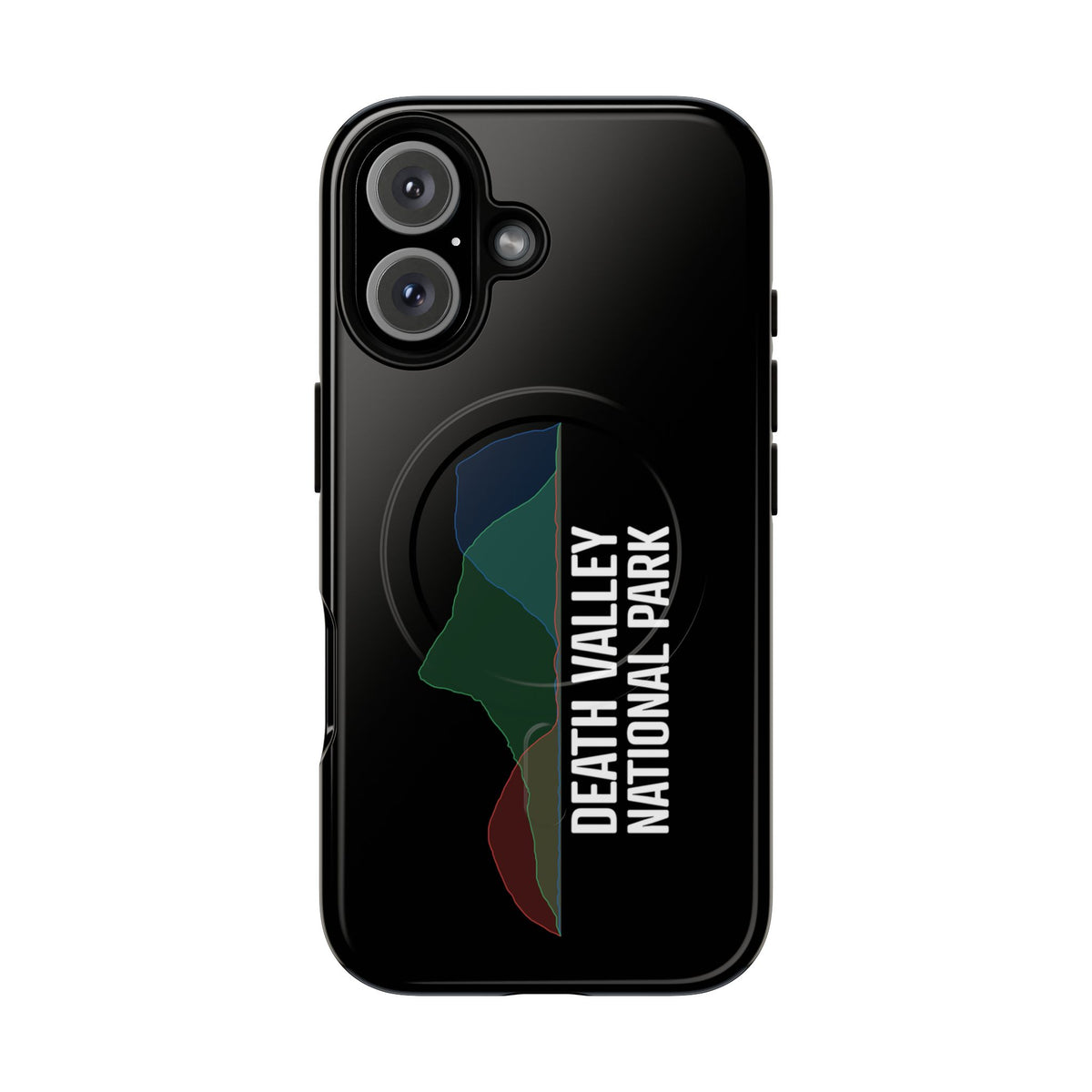Death Valley National Park iPhone Case with MagSafe - Histogram Design