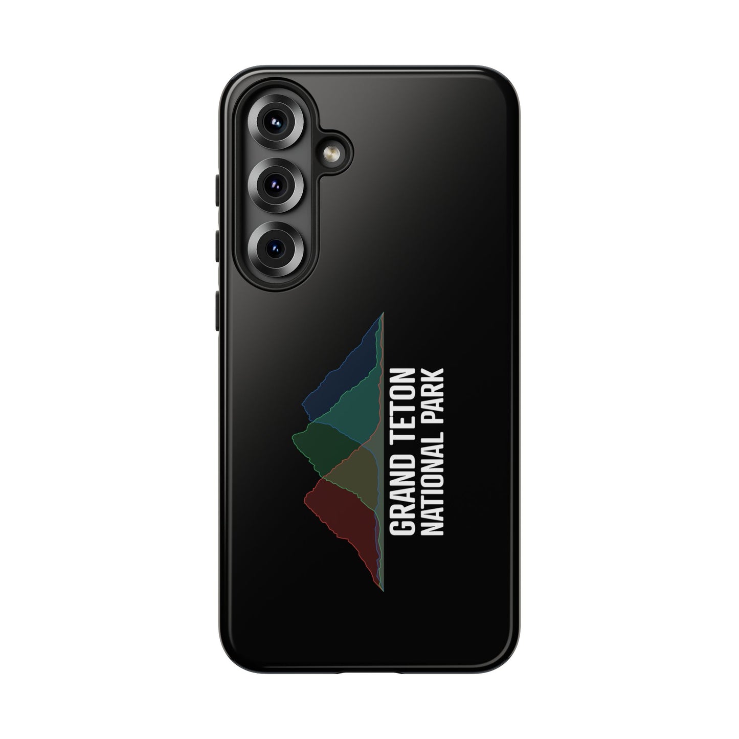 Grand Teton National Park Phone Case - Histogram Design