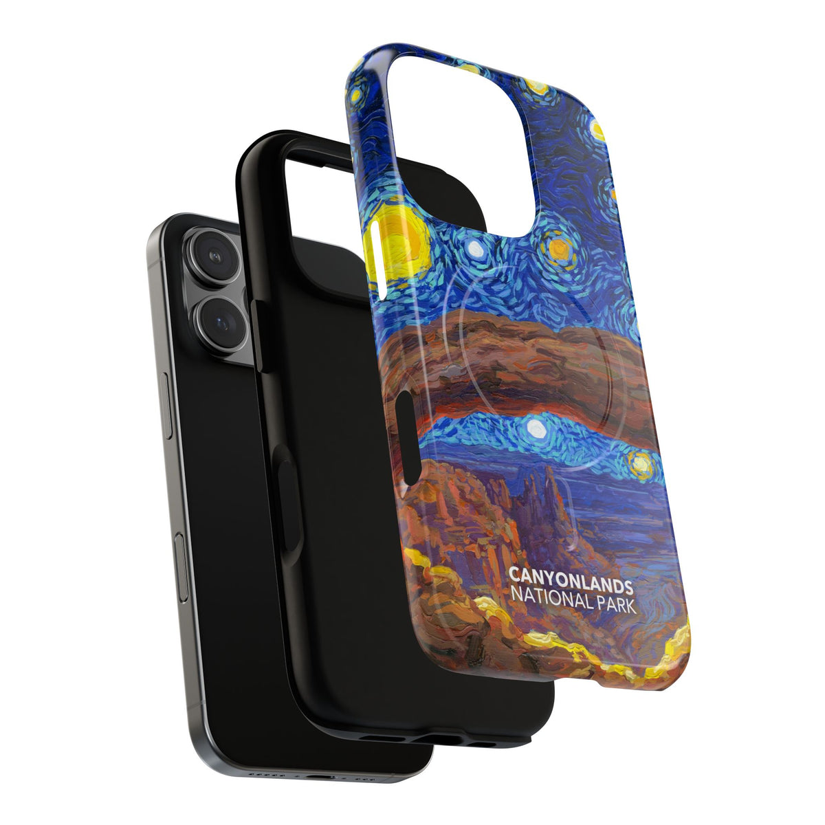 Canyonlands National Park iPhone Case with MagSafe - Starry Night