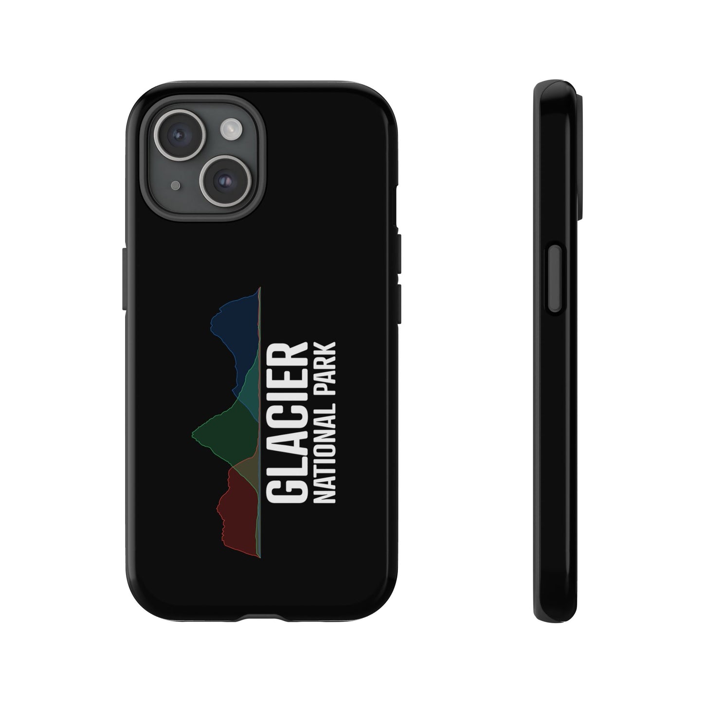 Glacier National Park Phone Case - Histogram Design