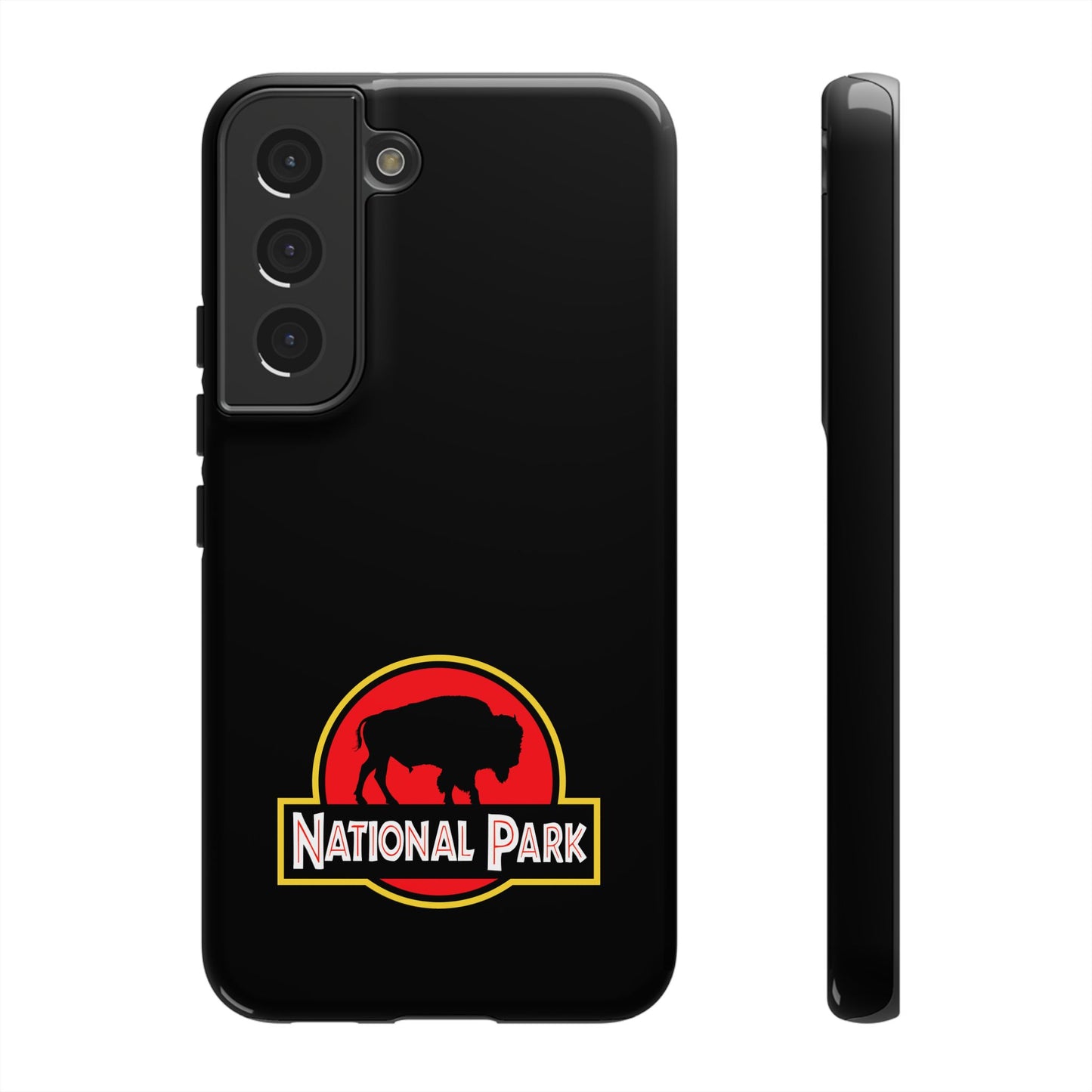 Bison National Park Phone Case - Parody Logo