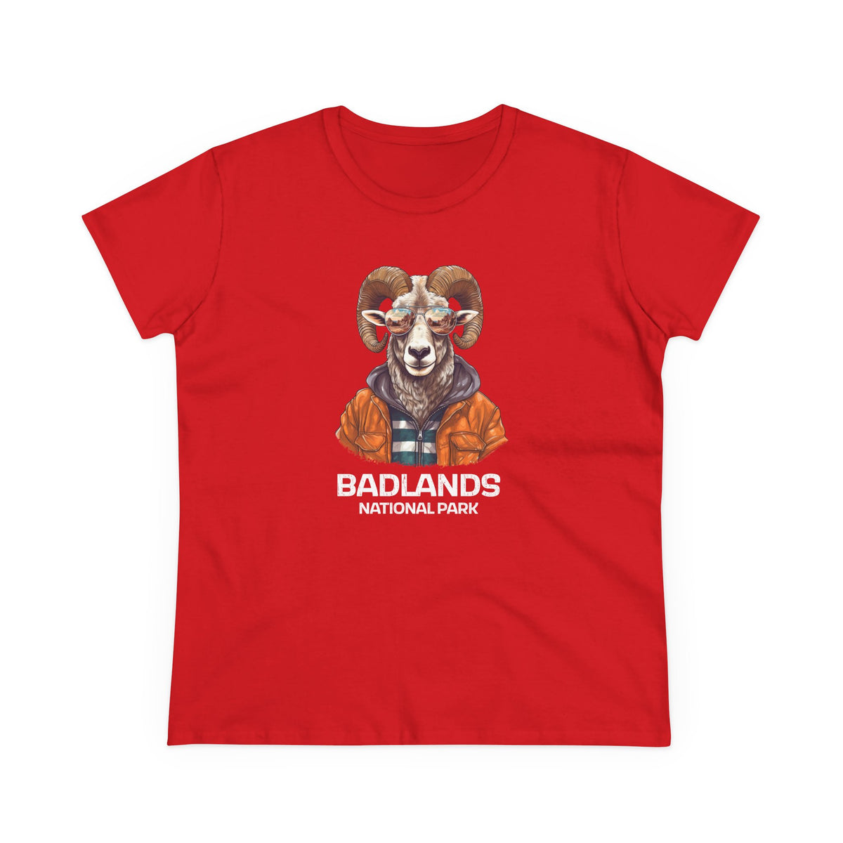 Badlands National Park Women's T-Shirt - Cool Bighorn Sheep