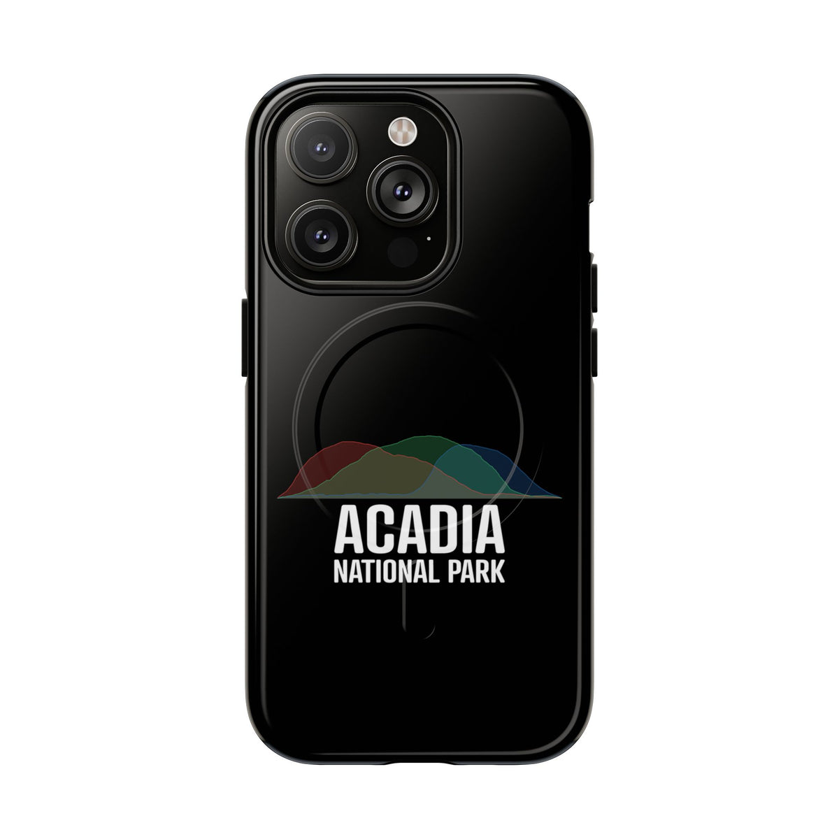 Acadia National Park iPhone Case with MagSafe - Histogram Design