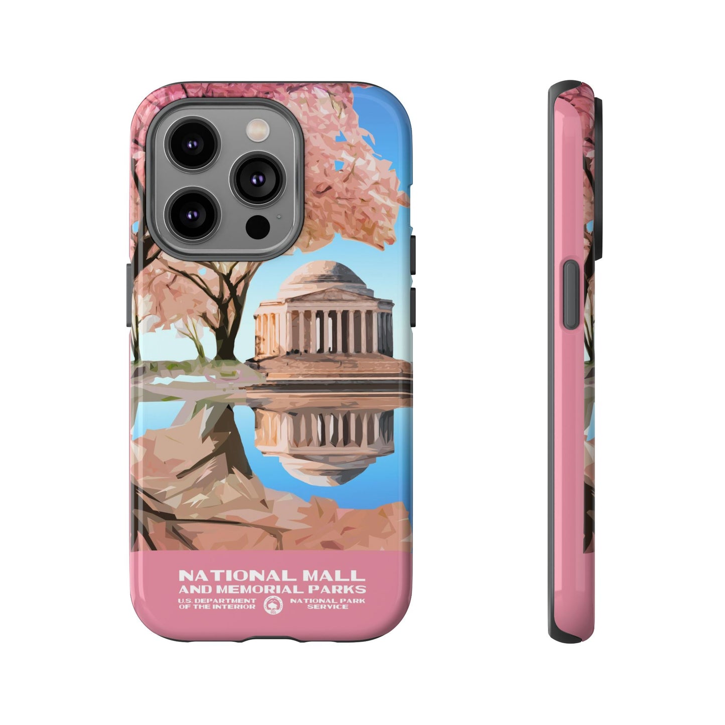 National Mall Washington DC WPA Phone Case
