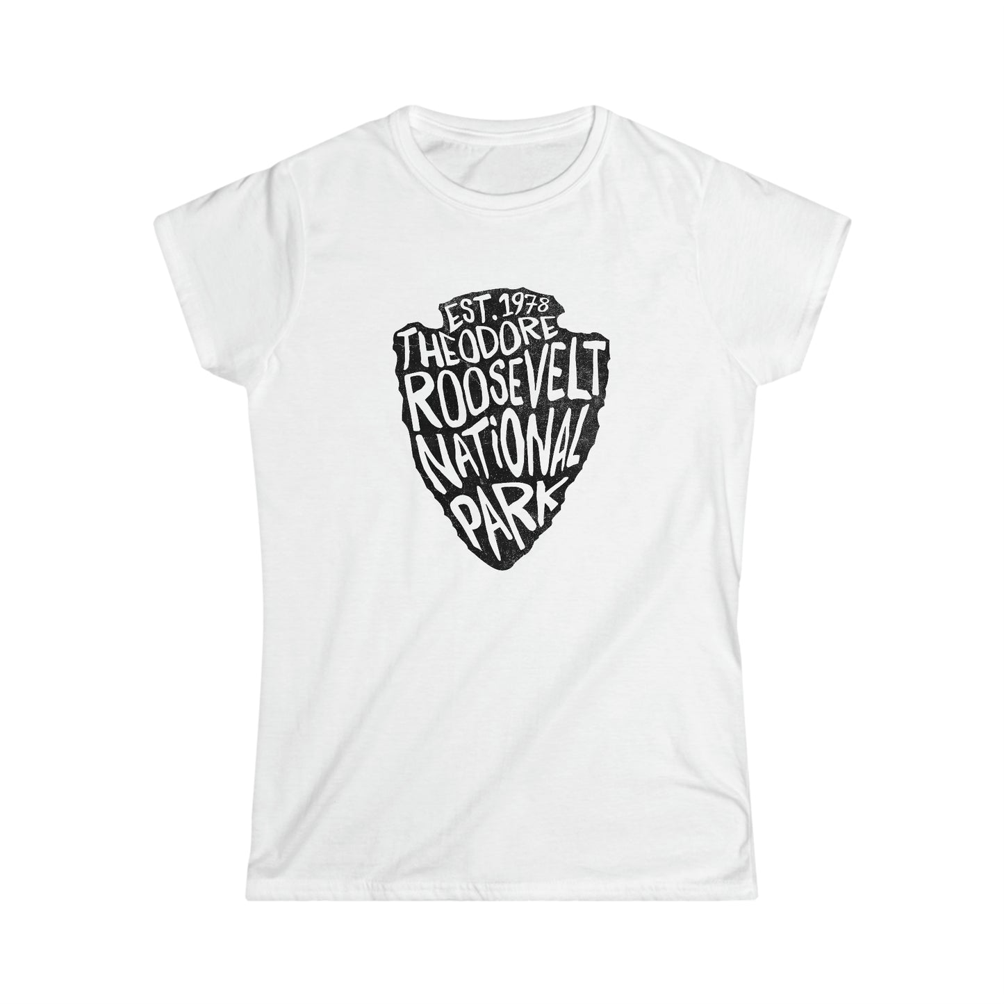 Theodore Roosevelt National Park Women's T-Shirt - Arrowhead Design