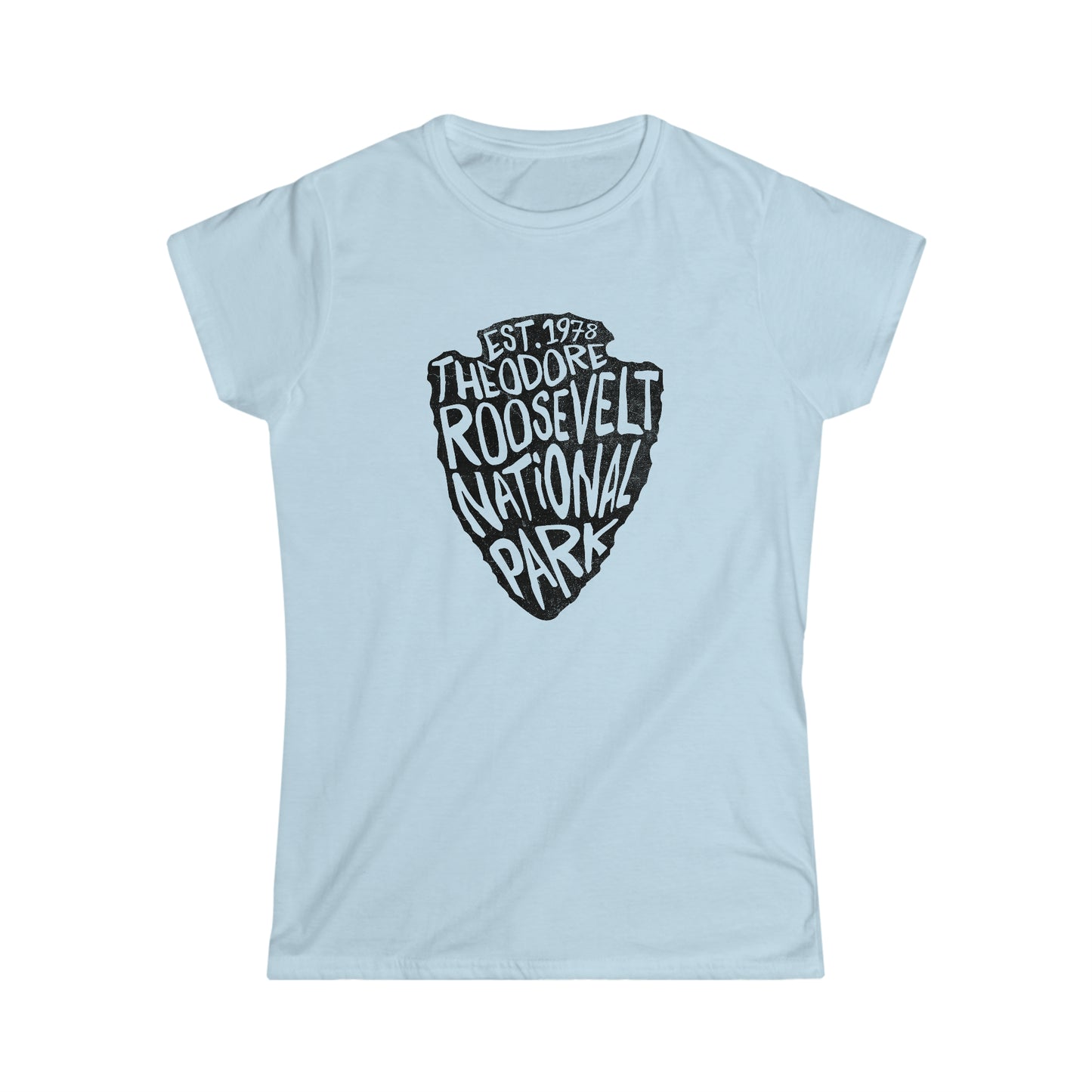 Theodore Roosevelt National Park Women's T-Shirt - Arrowhead Design