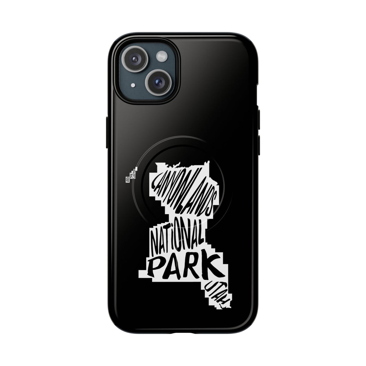 Canyonlands National Park iPhone Case with MagSafe - Map Design